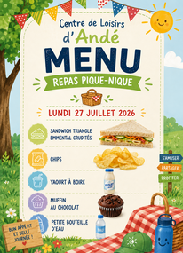 CDL pique-nique du 27 juillet 2026